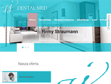Tablet Screenshot of dental-med.pl